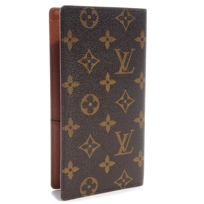 Louis Vuitton Monogram Porte Valeurs Checkbook Wallet 3 of 7