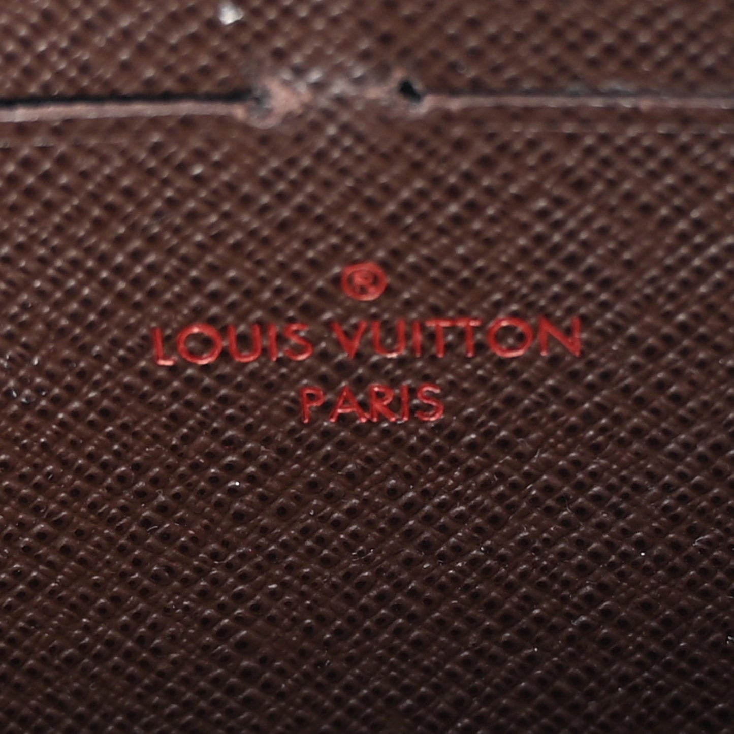 Damier Ebene Zippy Wallet