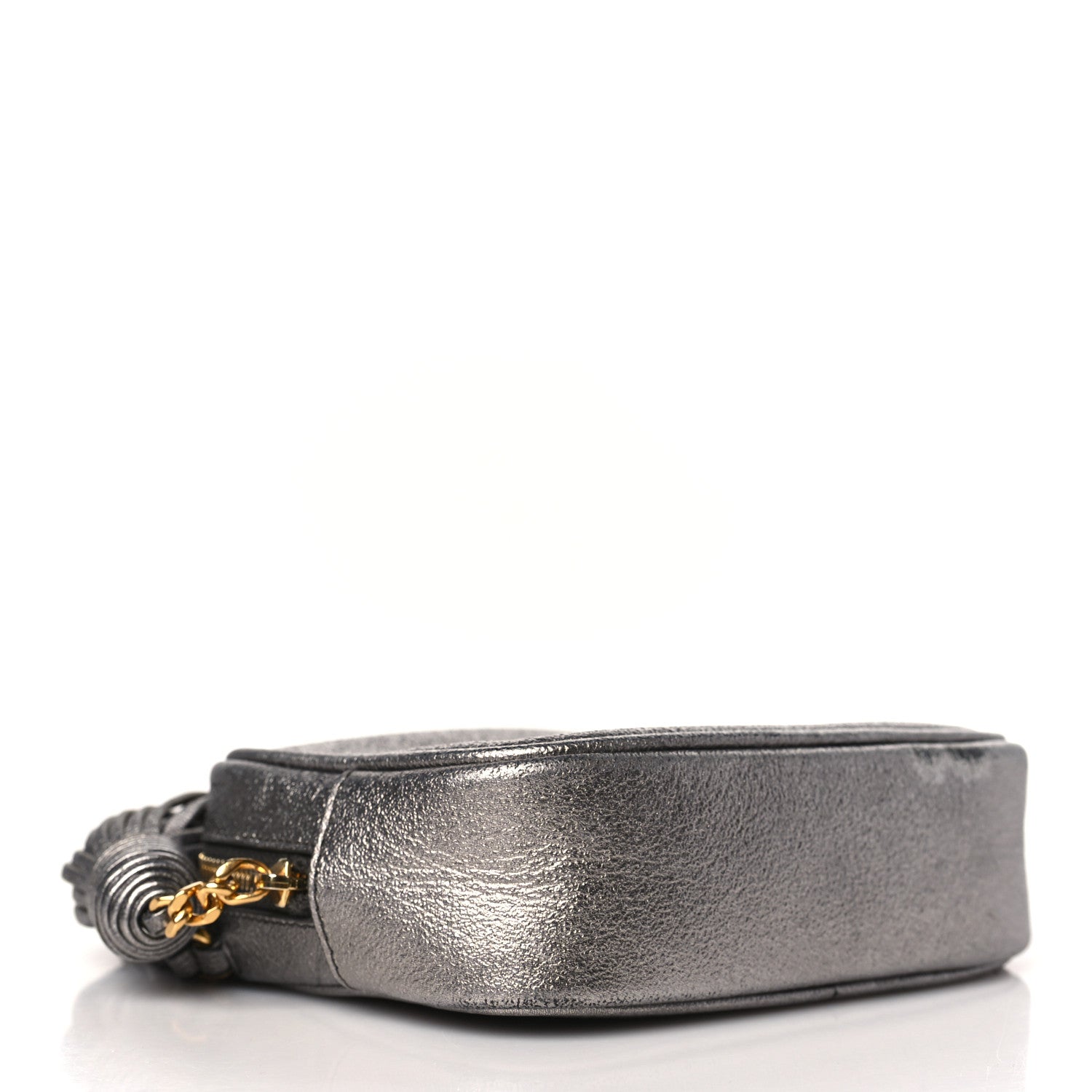 Saint Laurent Lame Nappa Star 3D Monogram Blogger Bag Silver 3 of 10