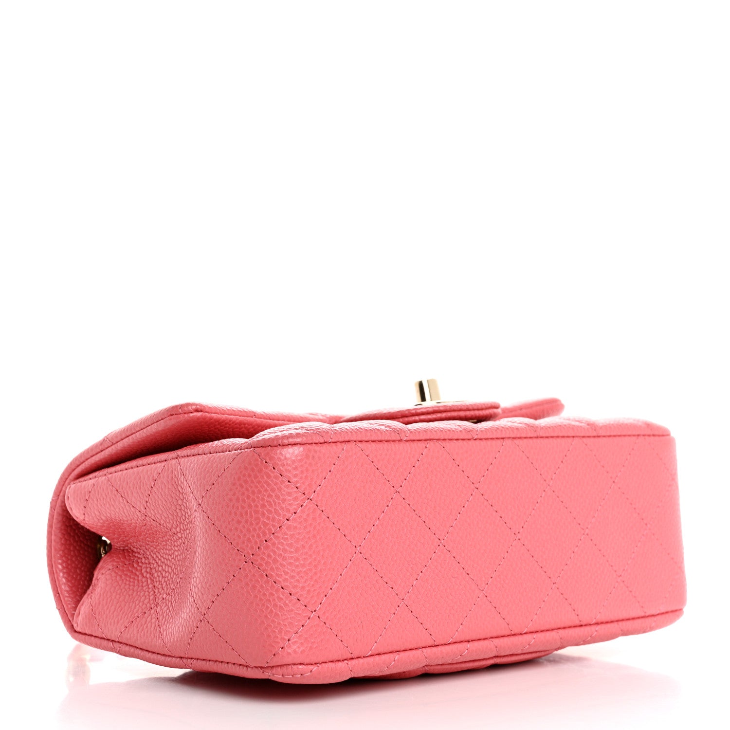 Chanel Iridescent Caviar Quilted Mini Rectangular Flap Pink 4 of 10
