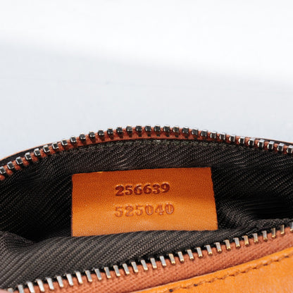Gucci Monogram Web Small Cosmetic Case Orange 7 of 7