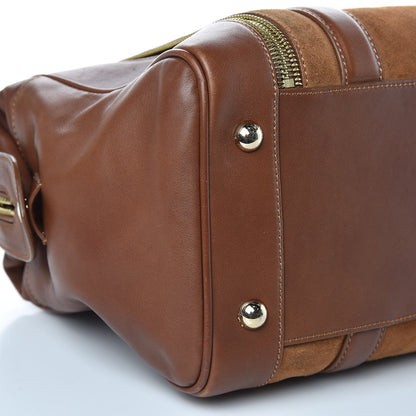 Mulberry Suede Tasha Bowling Tote Brown 9 of 15