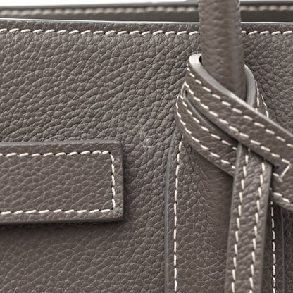 Saint Laurent Calfskin Baby Sac De Jour Fog 11 of 15