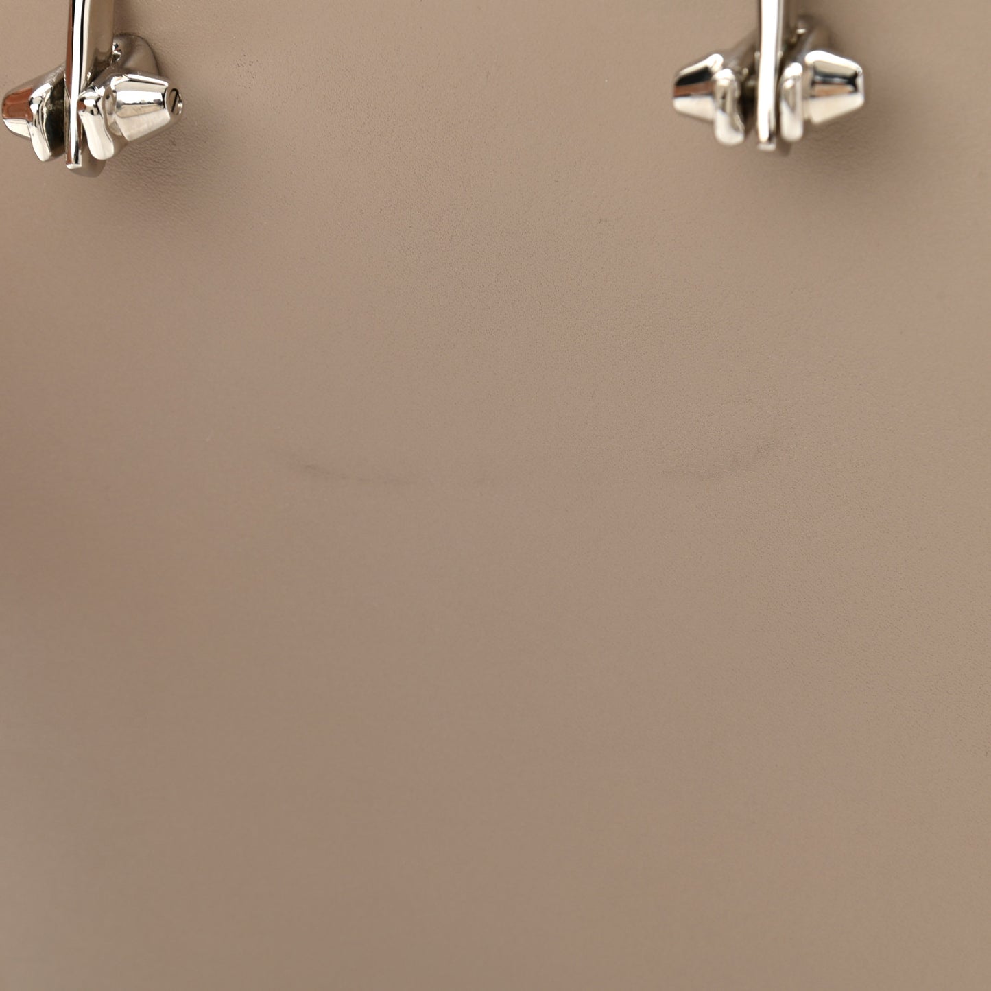 Calfskin The Short Story Shoulder Bag Taupe