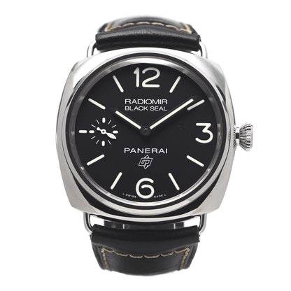 Panerai Stainless Steel Calfskin 45mm Radiomir Black Seal Logo Manual Winding Watch Black PAM00754 1 of 6