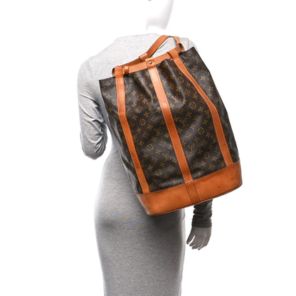 Louis Vuitton Monogram Randonnee GM Backpack 2 of 9