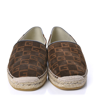 Gucci Suede Square G Mens Espadrilles 9 Sigaro 2 of 12