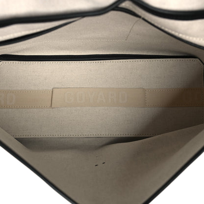 Goyard Goyardine Capetien Messenger Bag Black 5 of 9
