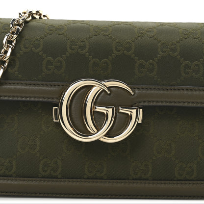 Gucci Monogram Go Small Shoulder Bag Forest Green 9 of 11