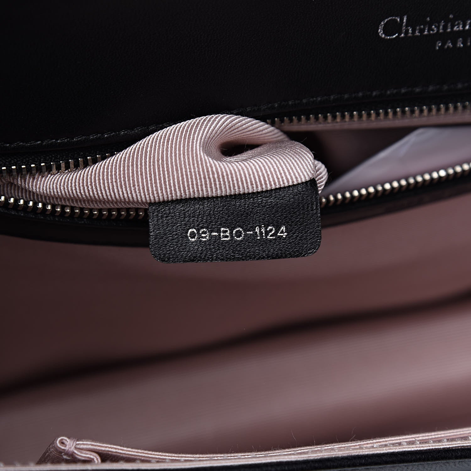 Christian Dior Lambskin Large Diorama Flap Bag Black 8 of 14