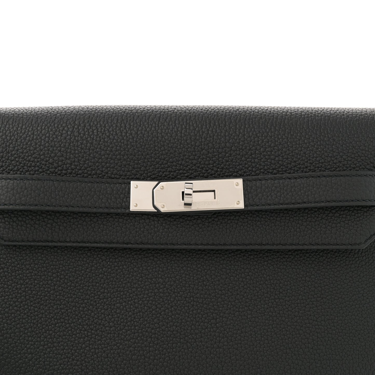 Togo Verso Kelly Depeches 25 Pouch Black Bamboo