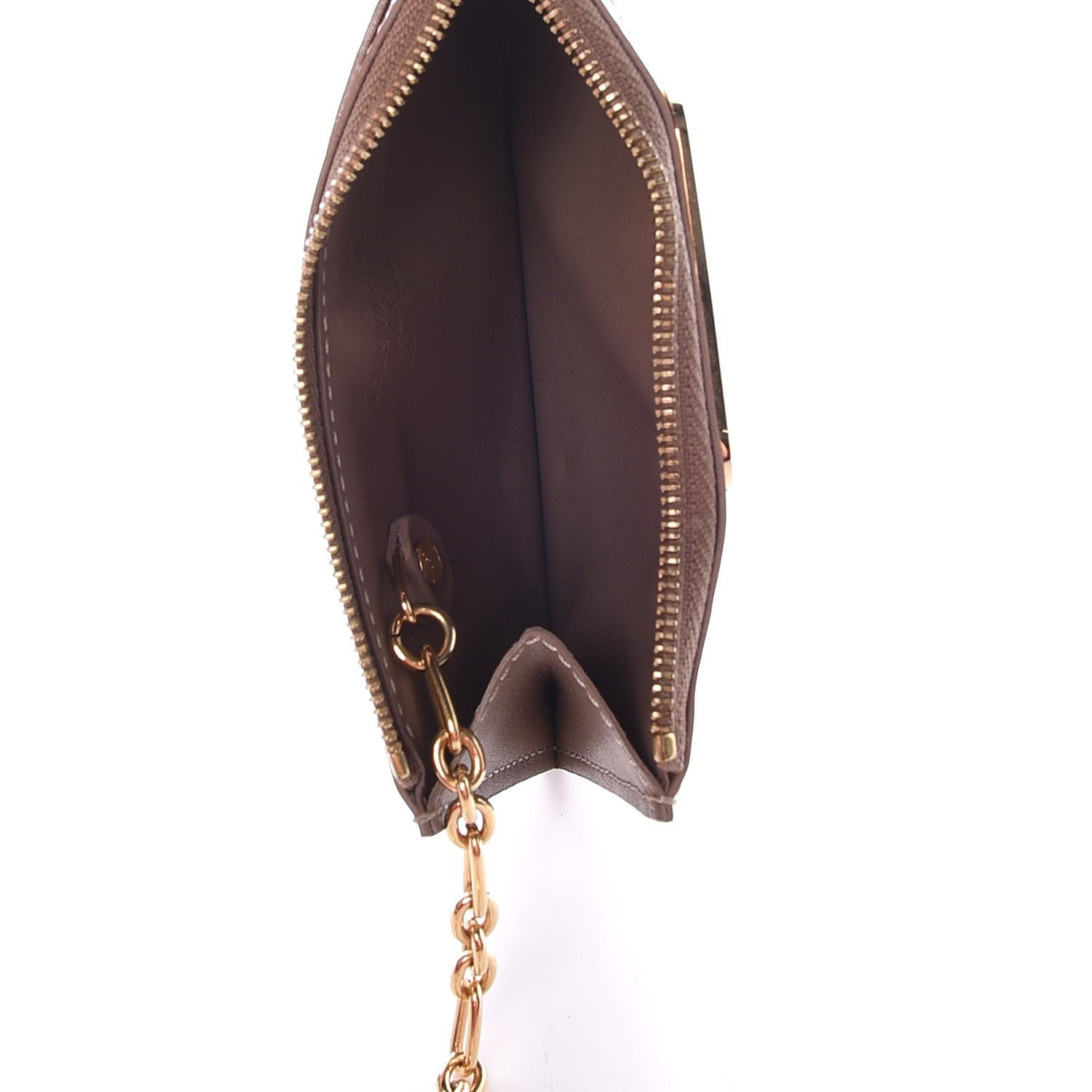 Louis Vuitton Vernis Key Pouch Beige Poudre 5 of 8