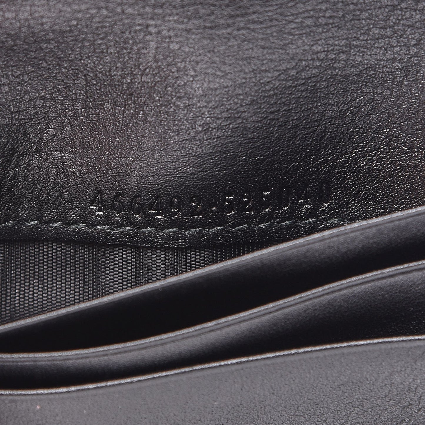 Calfskin Matelasse GG Marmont Card Case Wallet Black