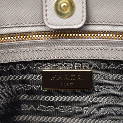 Prada Saffiano Lux Medium Tote Argilla 6 of 8