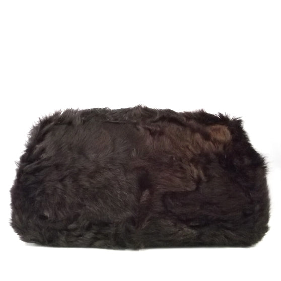 Calf Hair Shearling Suede Bag Mimetico