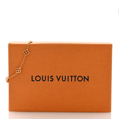 Louis Vuitton Brass Flower Full Bracelet Gold 5 of 5