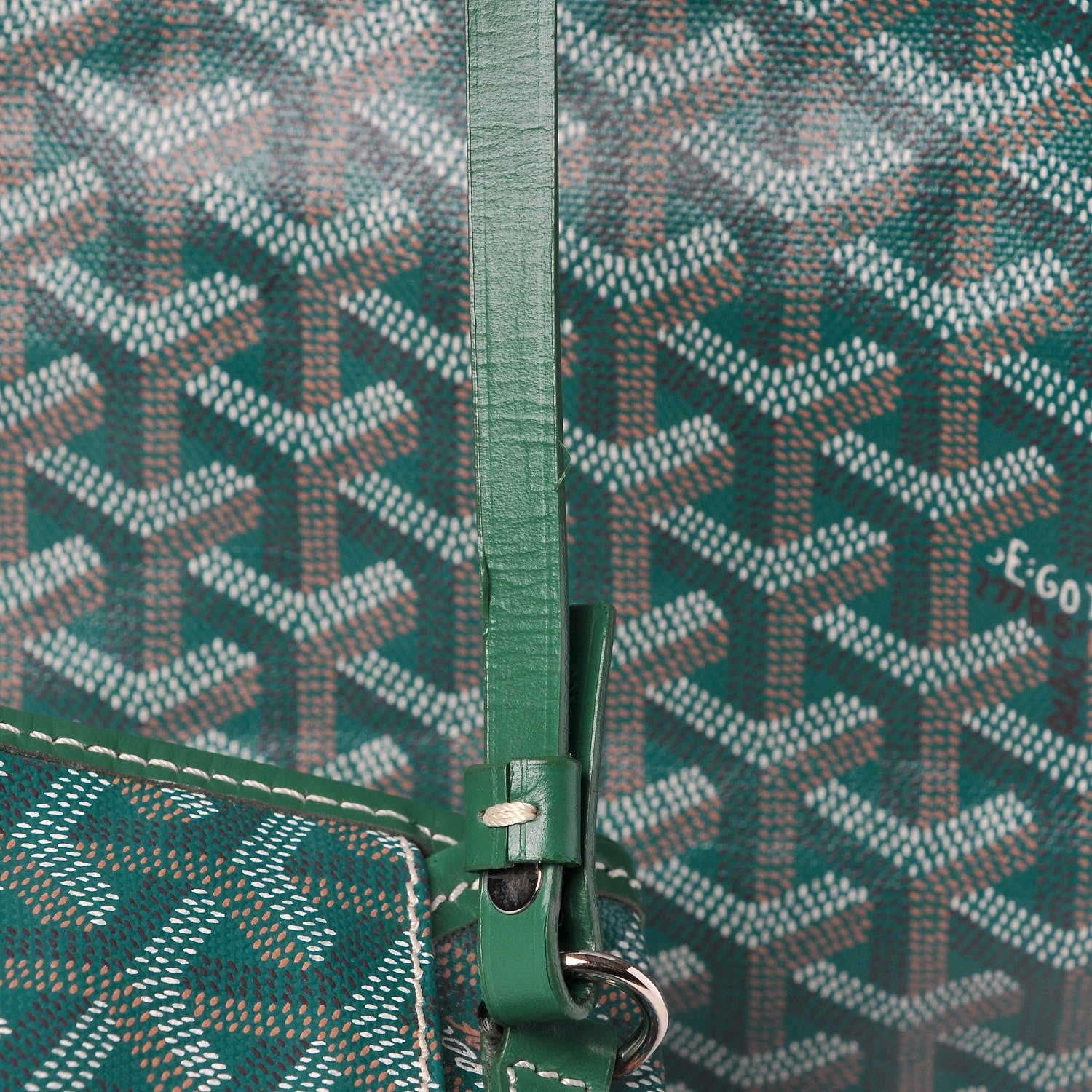 Goyard Goyardine Saint Louis GM Green 13 of 16