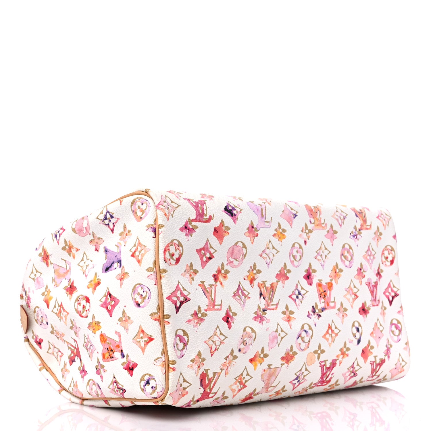 Louis Vuitton Watercolor Aquarelle Speedy 35 White 4 of 14