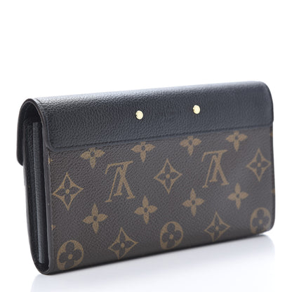 Louis Vuitton Monogram Pallas Wallet Black 3 of 7