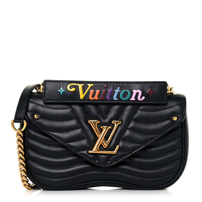 Louis Vuitton Calfskin New Wave Chain PM Black 1 of 14