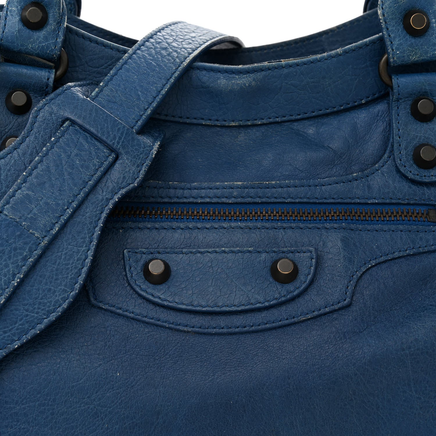 Balenciaga Agneau Classic Hardware Velo Bleu Cobalt Bleu Electric 8 of 21