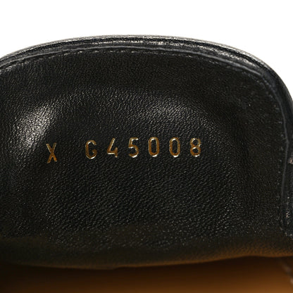 Chanel Shiny Calfskin CC Mocassin Loafers 35.5 Black 8 of 9