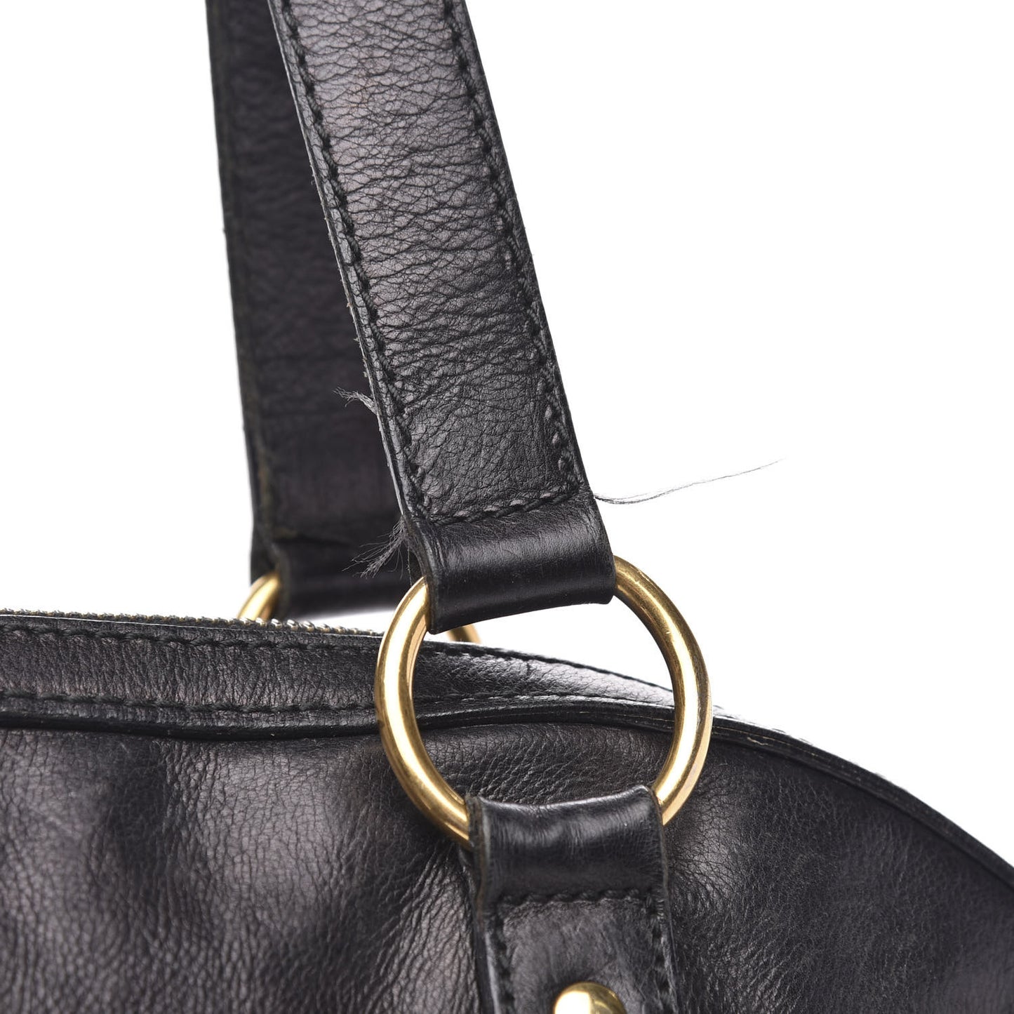 Calfskin Oversized Muse Black