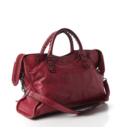 Balenciaga Agneau Classic Hardware City Pourpre 3 of 10