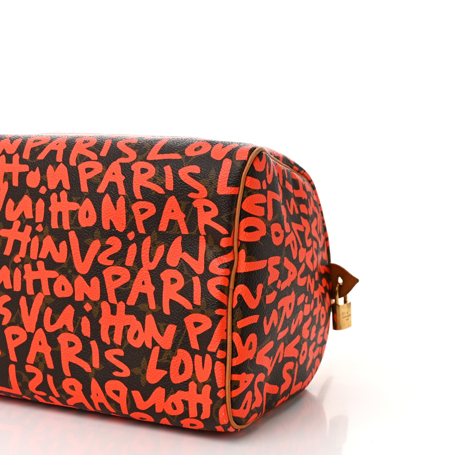 Louis Vuitton Monogram Graffiti Speedy 30 Orange 10 of 10