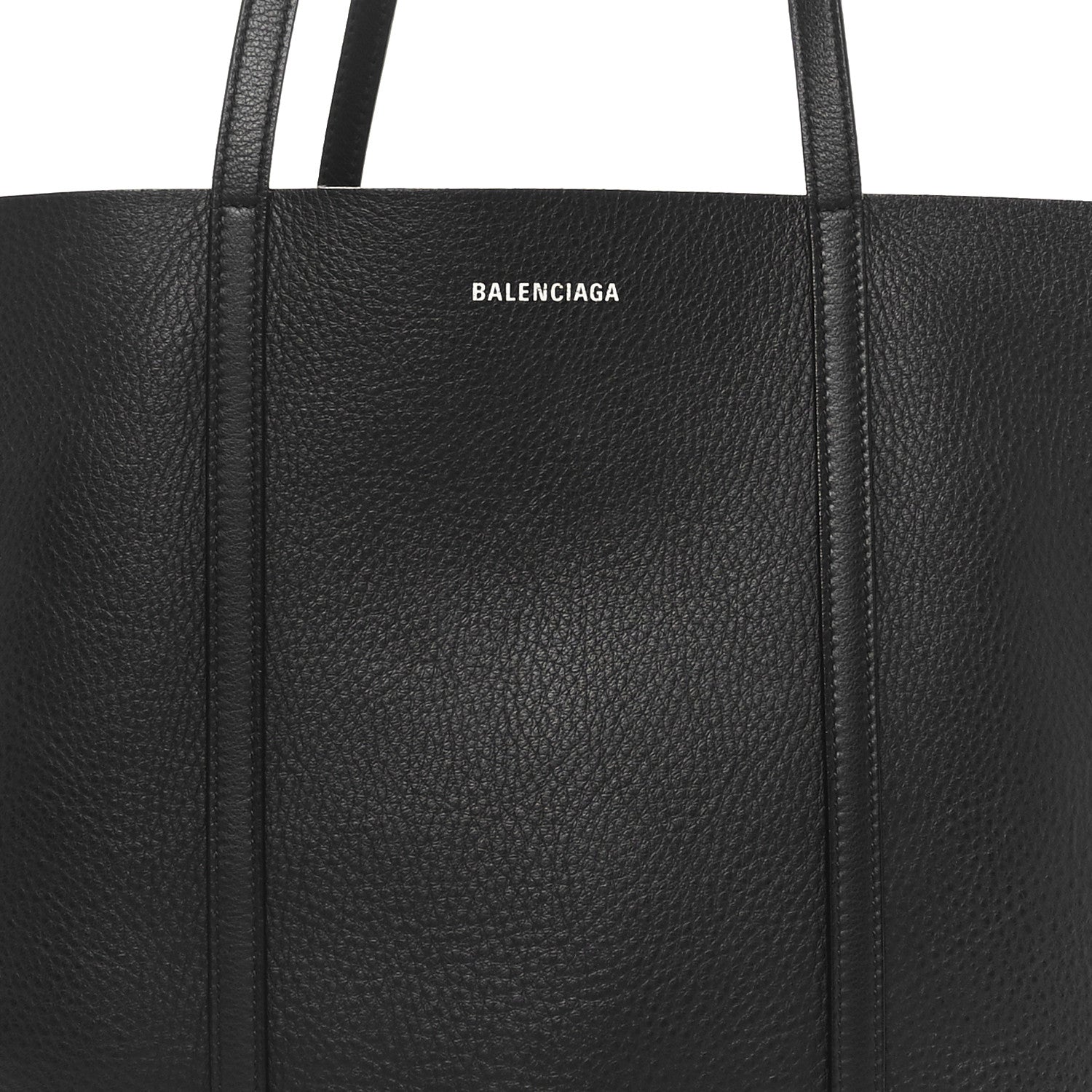Balenciaga Calfskin Small Everyday Tote Bag Black 7 of 11