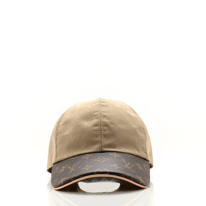 Louis Vuitton Monogram Polyester Silk LV Get Ready Cap M Beige 3 of 10