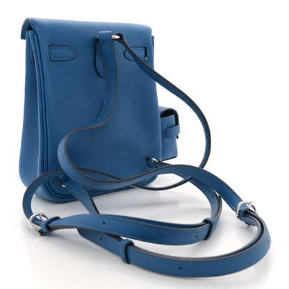 Hermes Swift Kelly Jump Backpack Bleu France 3 of 11