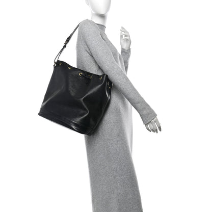 Louis Vuitton Epi Noe Black 2 of 13