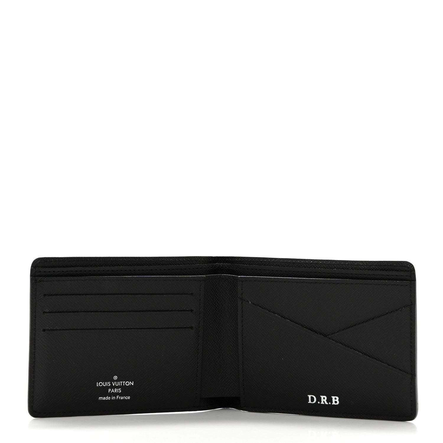 Louis Vuitton Taiga Multiple Wallet Black 5 of 9