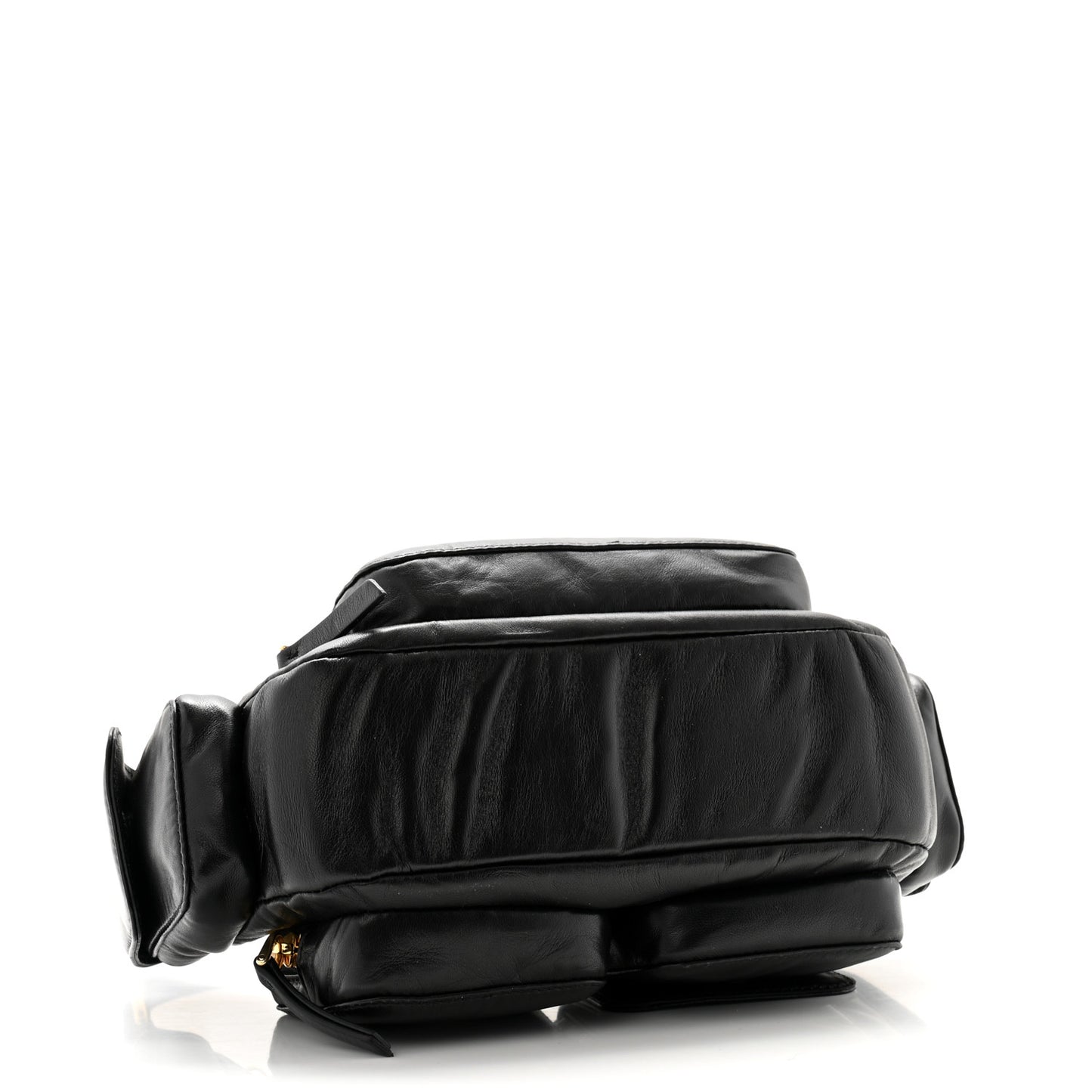 Nappa Multi Pocket Hobo Black