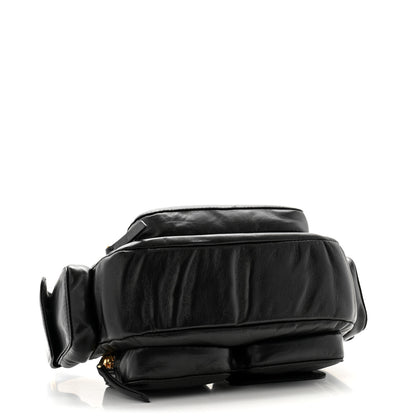 Miu Miu Nappa Multi Pocket Hobo Black 4 of 9