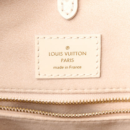 Louis Vuitton Empreinte Monogram Giant Onthego MM Creme Rose Trianon 6 of 11