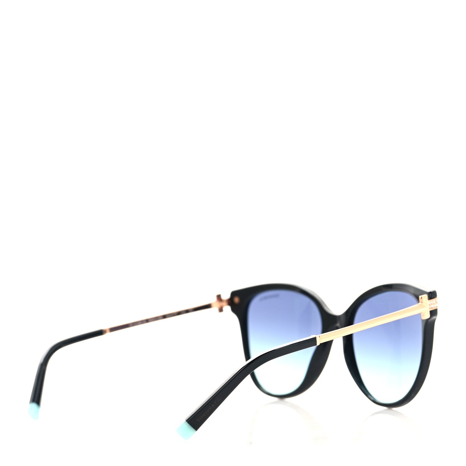 Tiffany Acetate Metal Crystal TF 4193-B Sunglasses Black 4 of 7