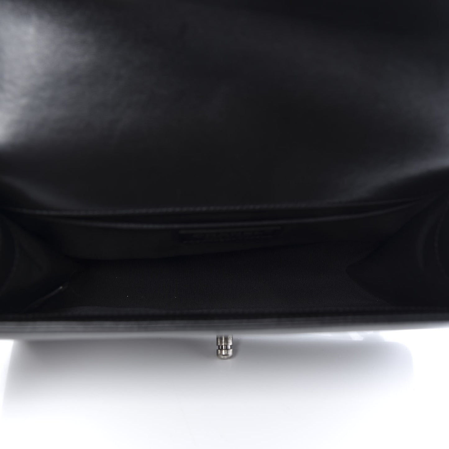 Calfskin Quilted Medium Boy Flap Black