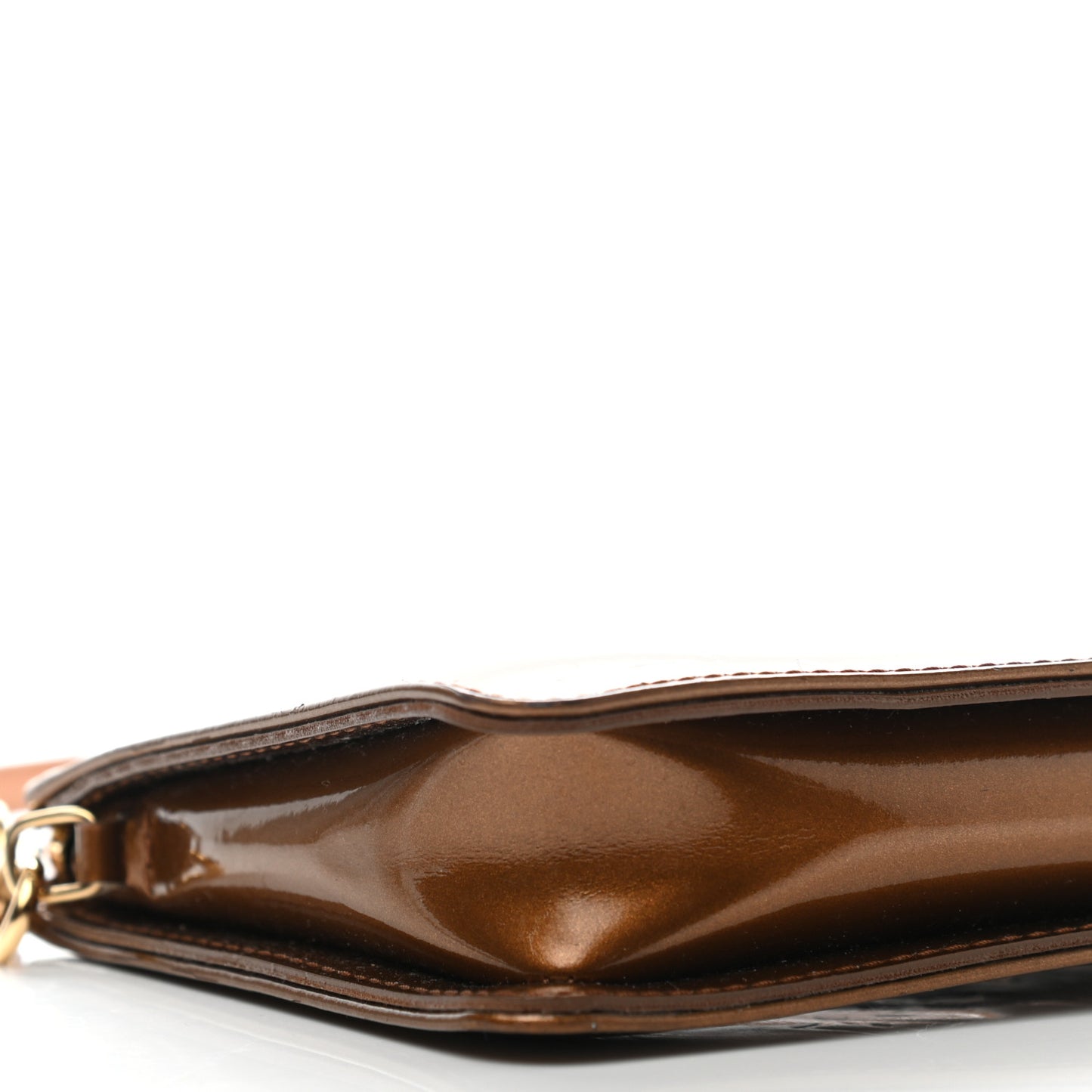 Vernis Lexington Pochette Bronze