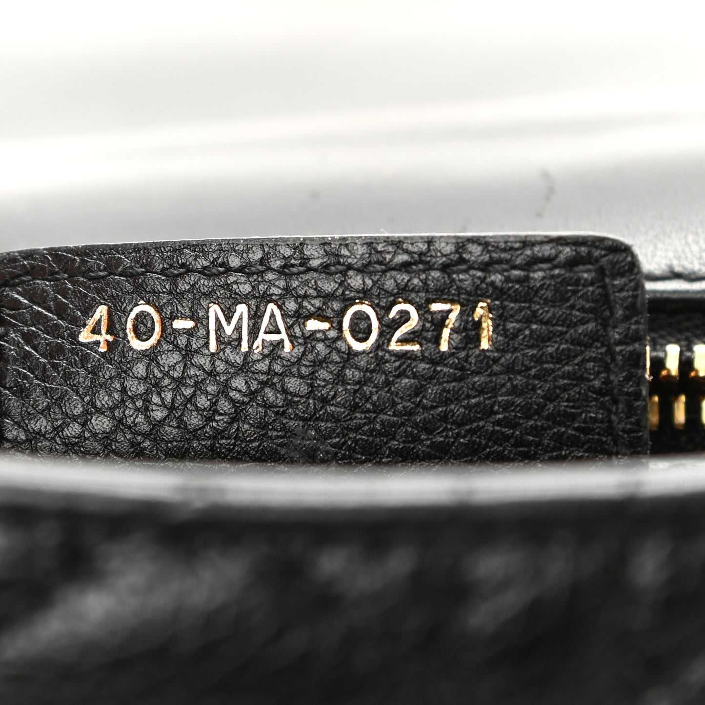 Calfskin Cannage Small Caro Bag Black
