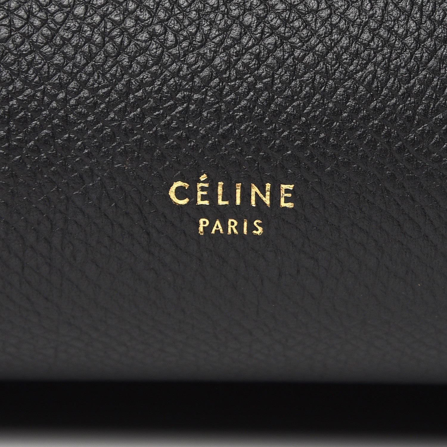 Celine Grained Calfskin Mini Belt Bag Black 7 of 8