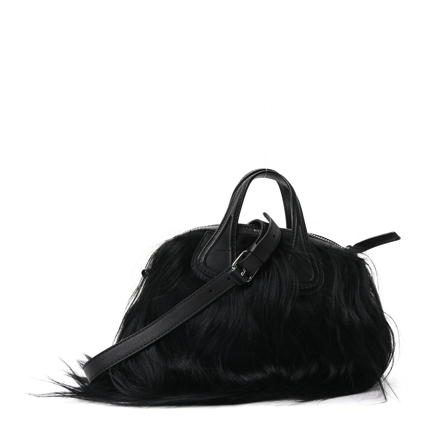 Goat Hair Print Micro Nightingale Black