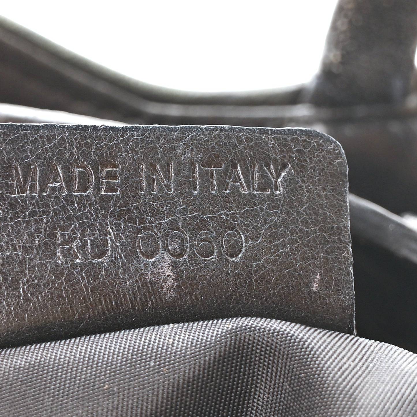 Supple Calfskin Mini Saddle Bag Black