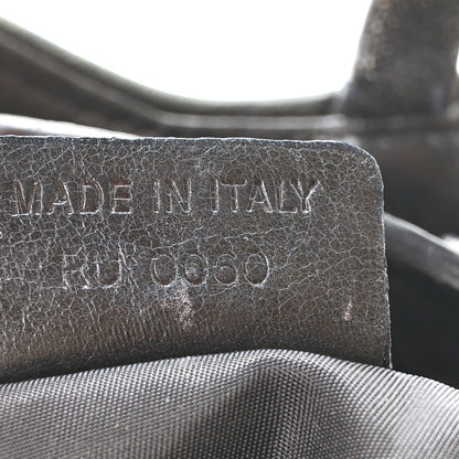 Christian Dior Supple Calfskin Mini Saddle Bag Black 7 of 12