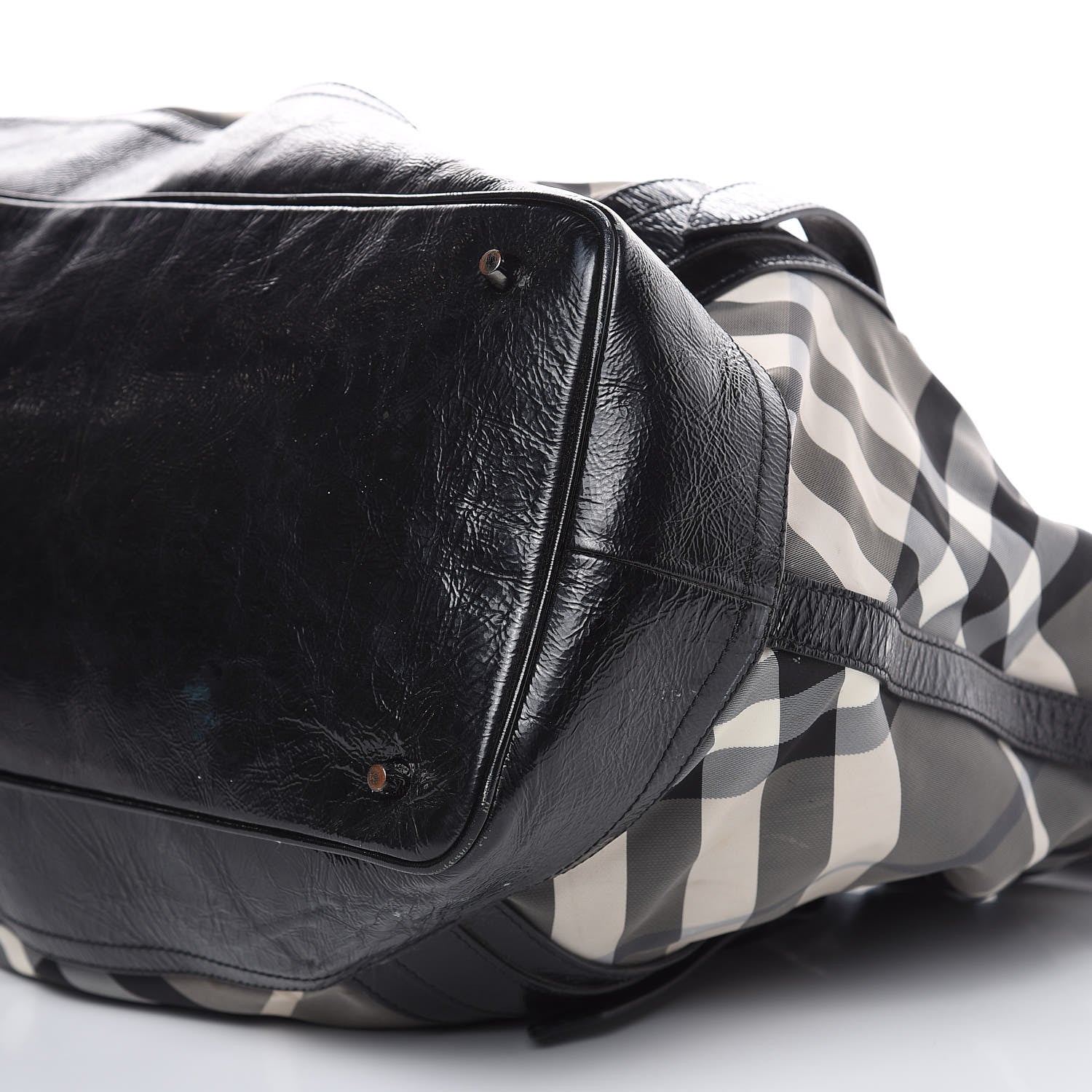 Burberry Nylon Beat Check Lowry Black 8 of 25