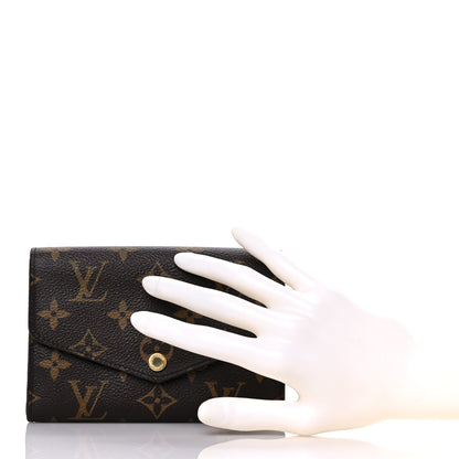 Louis Vuitton Monogram Sarah Compact Wallet 2 of 15