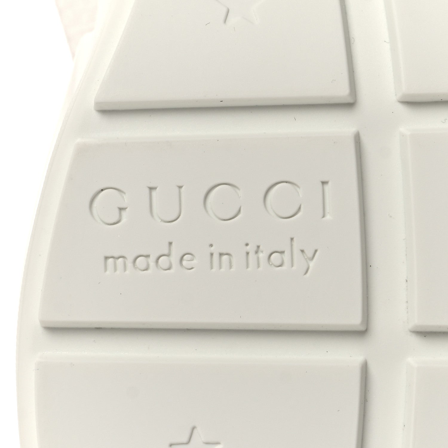 Gucci GG Supreme Monogram Womens Rhyton Sneakers 36.5 White 7 of 9