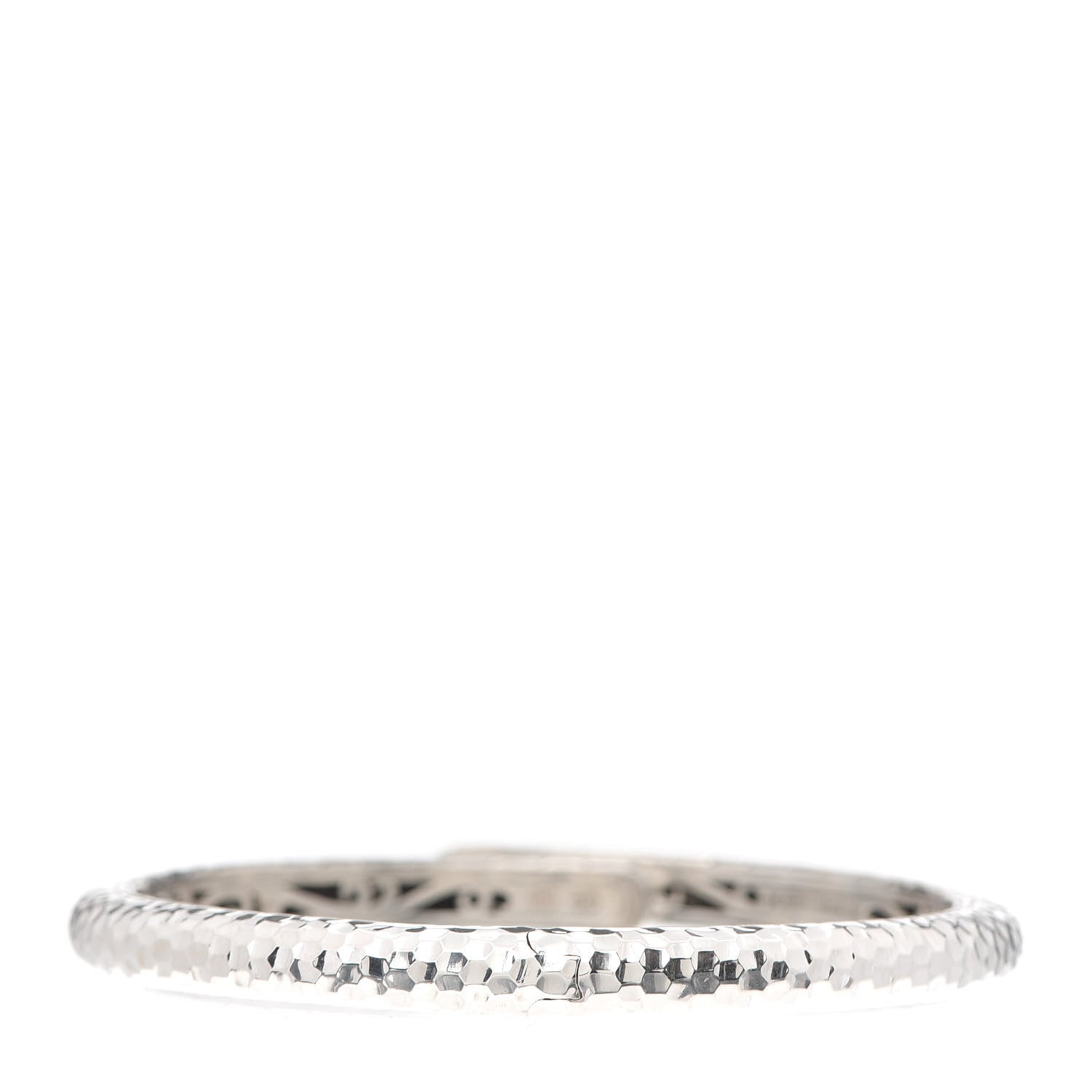 John Hardy Sterling Silver Black Sapphire Small Lava Kick Cuff Bracelet 3 of 5