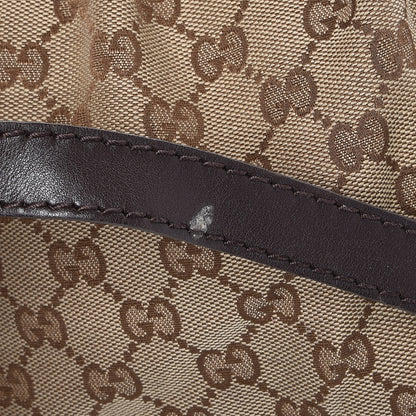 Gucci Monogram Medium Sukey Boston Bag Brown 8 of 10